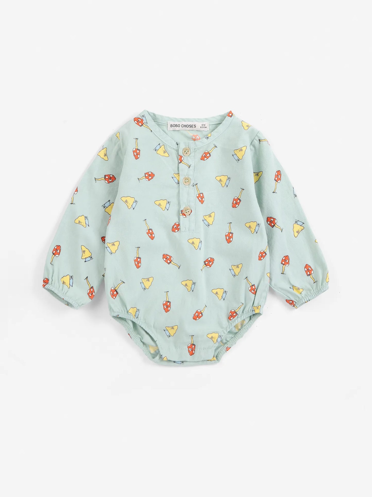 Body aus Webstoff Mush Monster Duo Allover