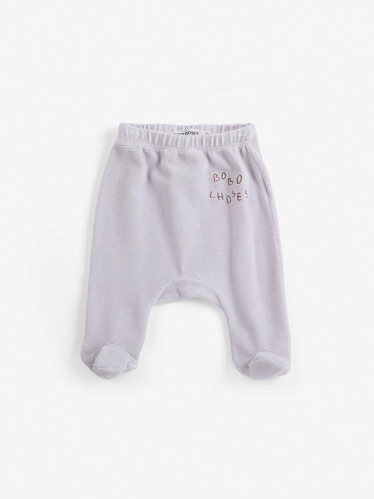 Leggings de terciopelo con pies Bobo Choses