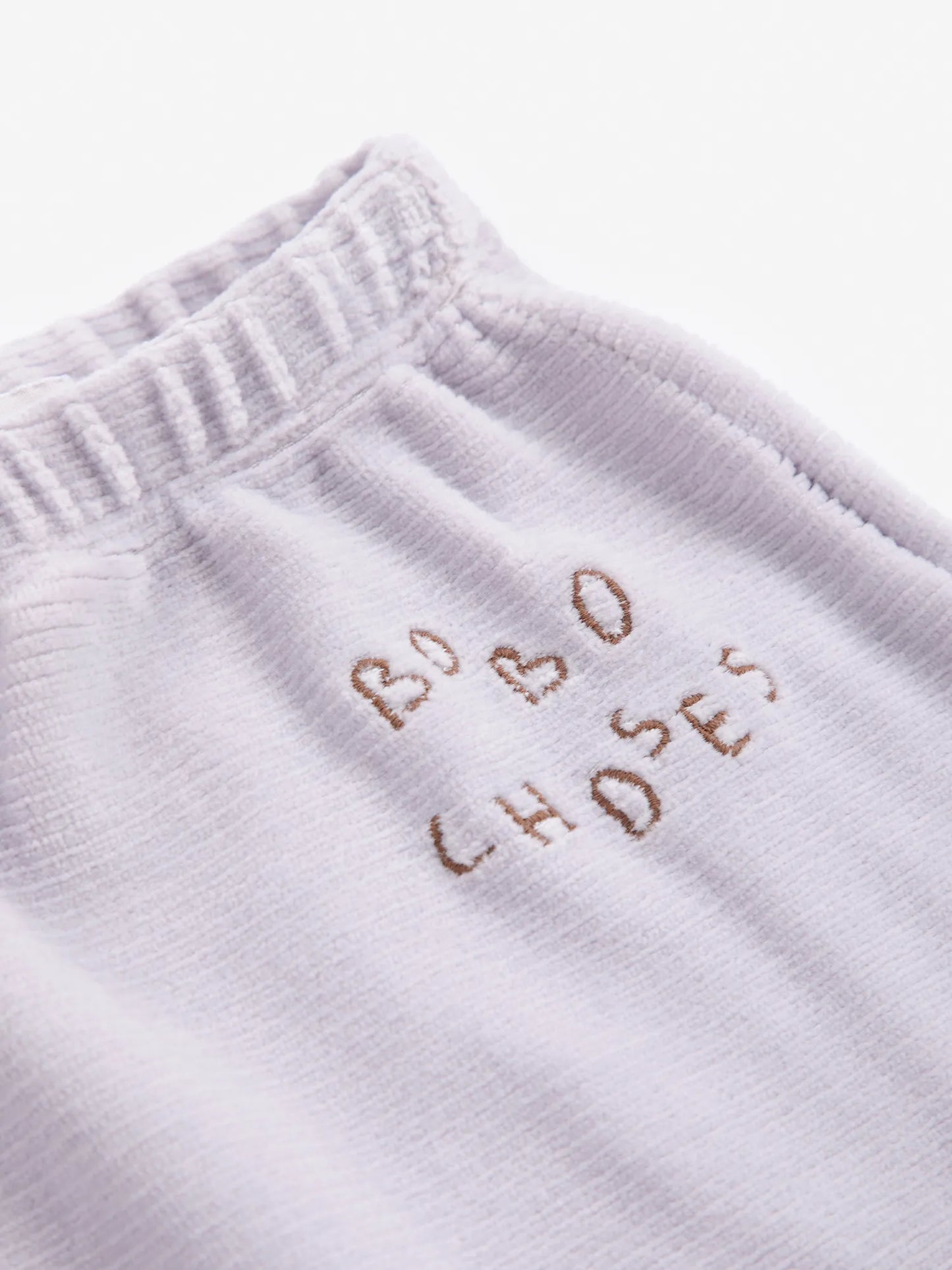 Leggings de terciopelo con pies Bobo Choses
