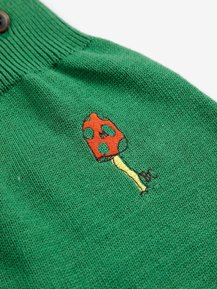 Mush Monster knitted overall