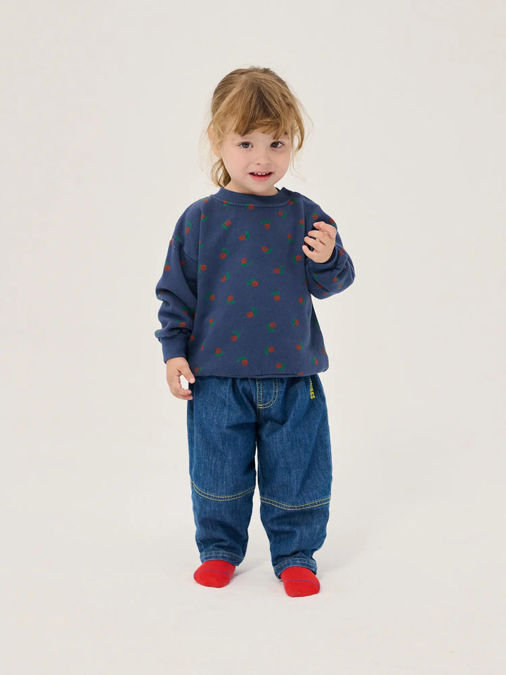 Sweatshirt Stamp Bloom Allover