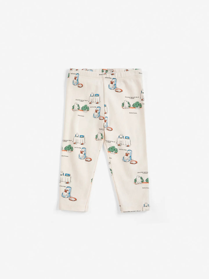 Leggings con estampado integral Everyday Ghosts