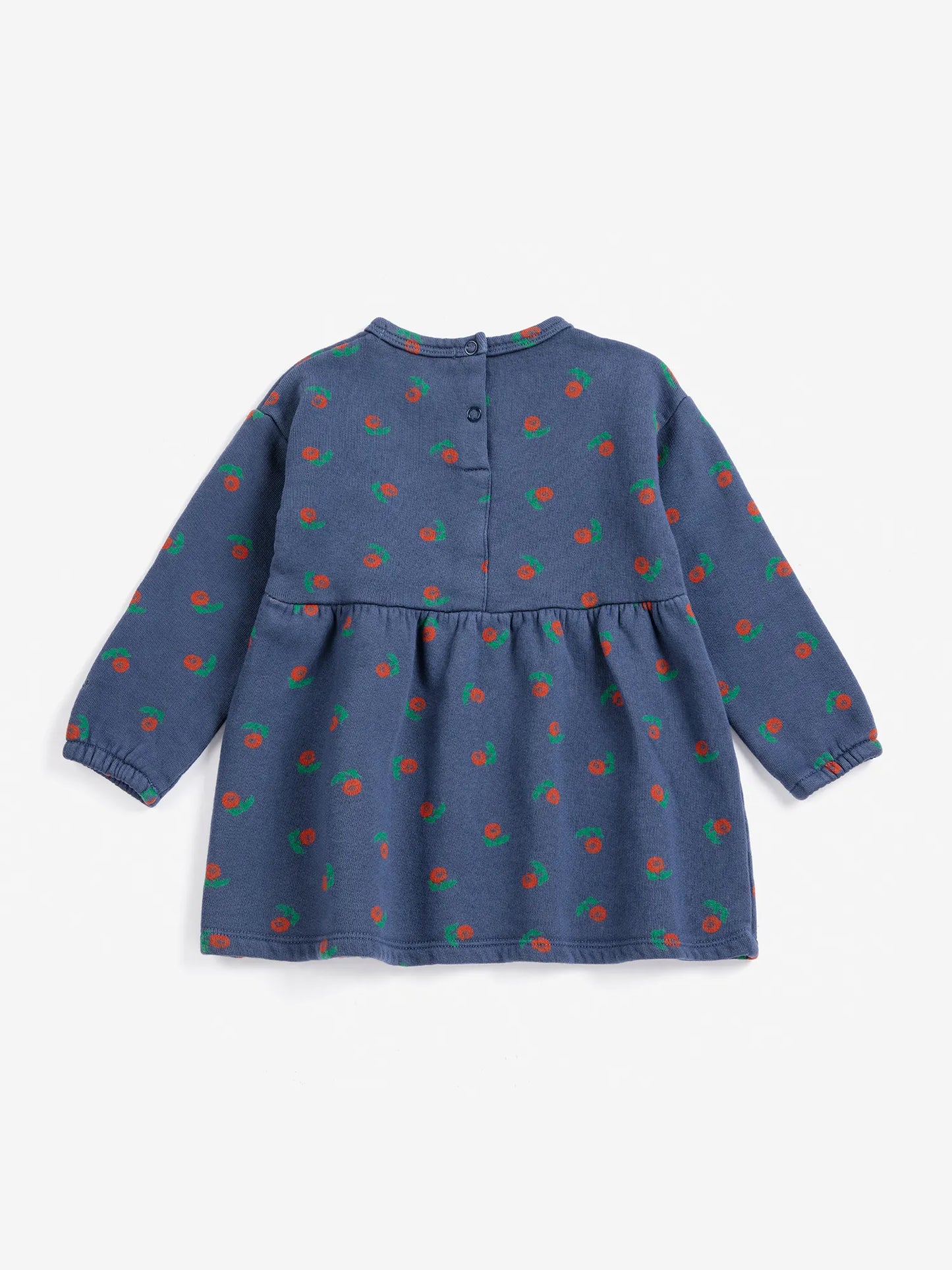Stamp Bloom all over fleece dress