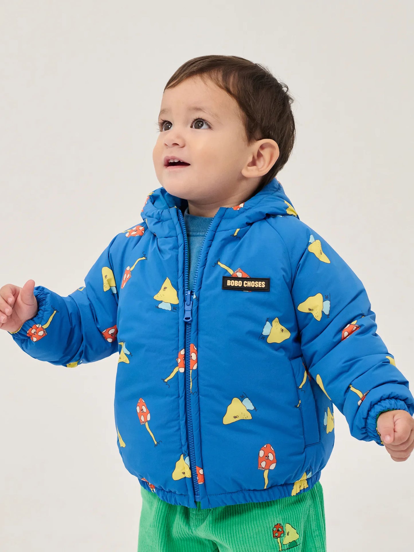 Mush Monster Duo all over reversible anorak