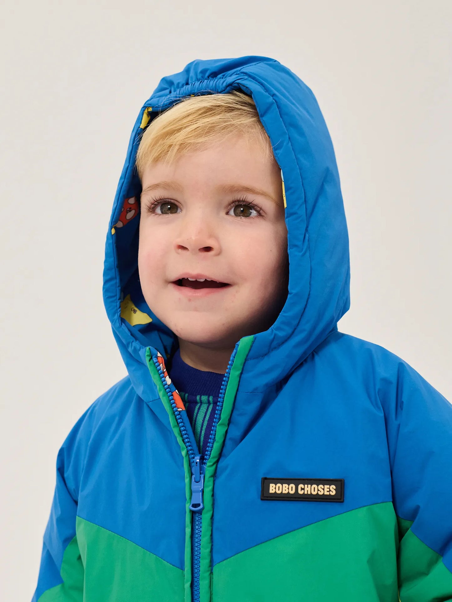 Mush Monster Duo all over reversible anorak