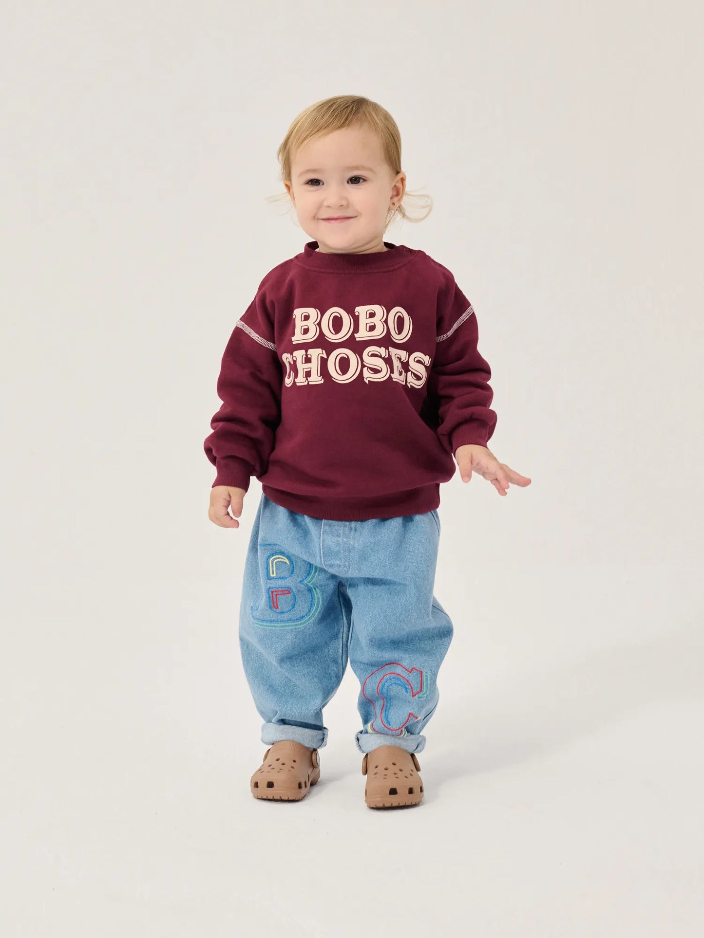 Bobo Choses Embossed 스웨트셔츠