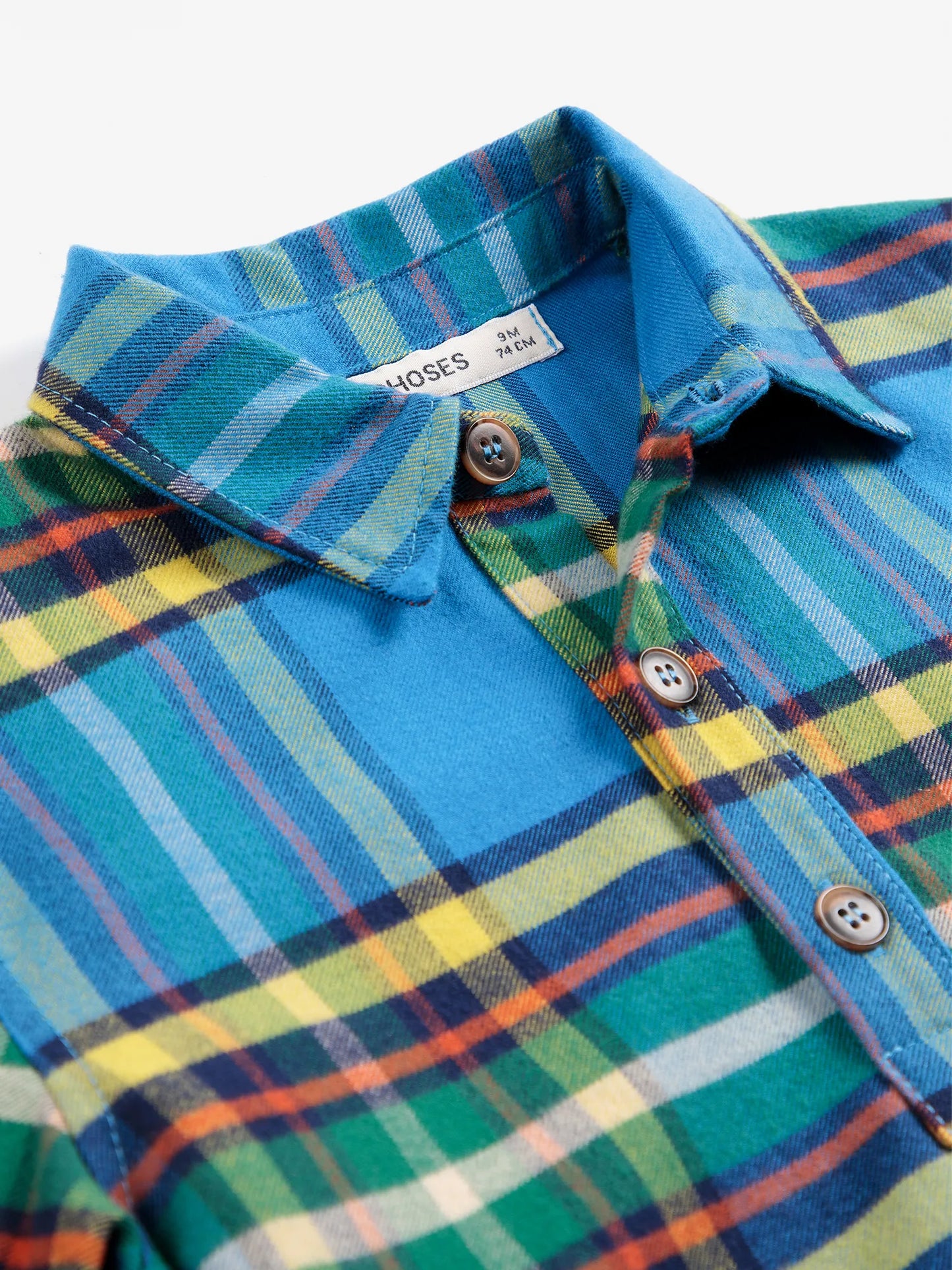 Camisa estampat de quadres