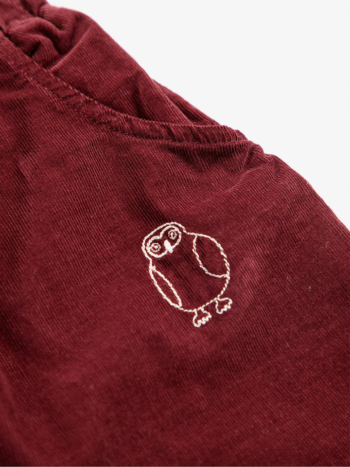 Pantalón de pana Curious Owl