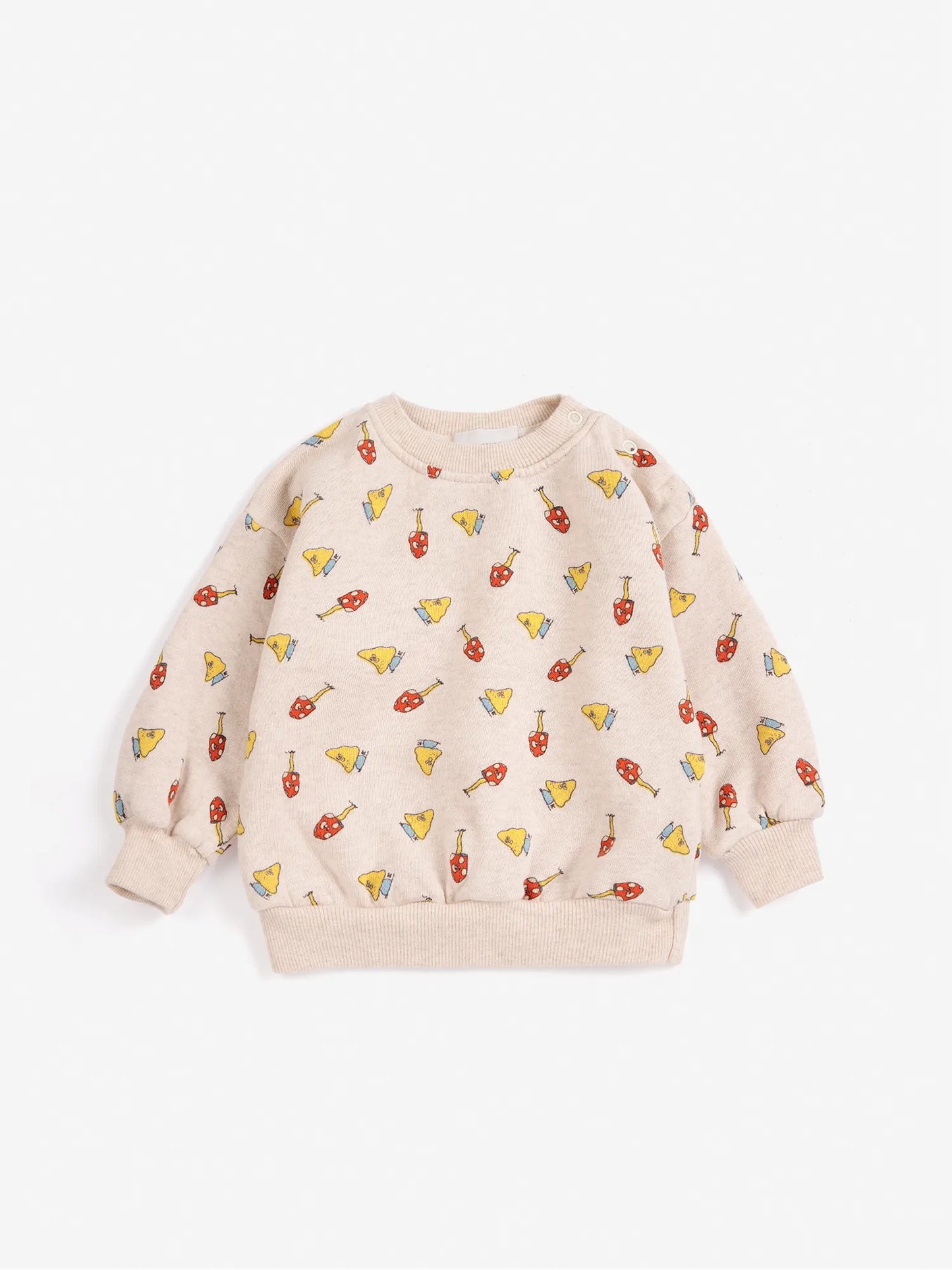 Baby-Sweatshirt Mush Monster Duo Allover