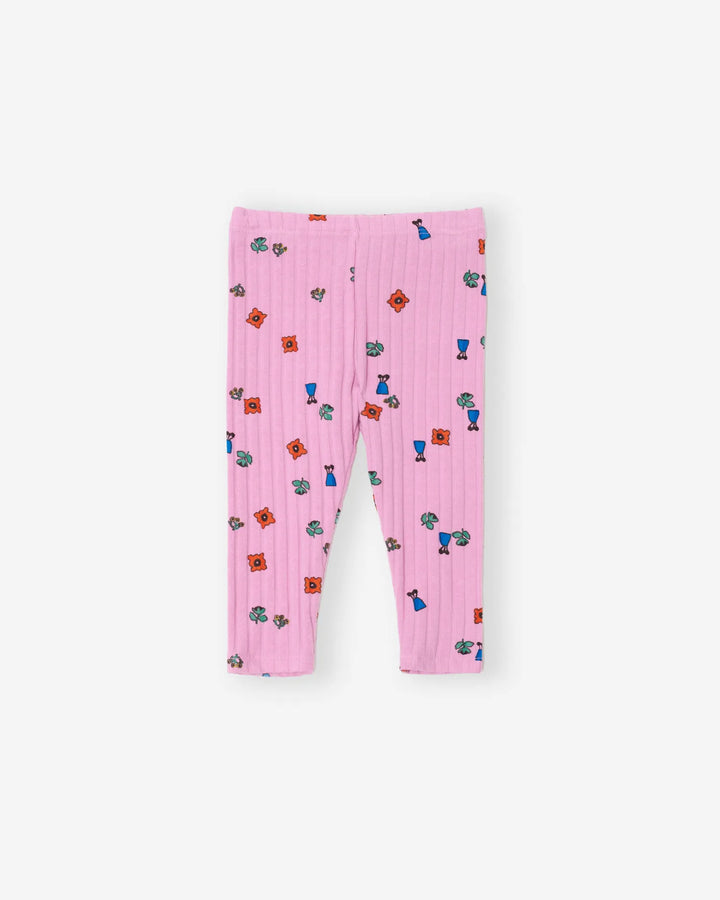 Leggings de bebé con estampado integral Blossom