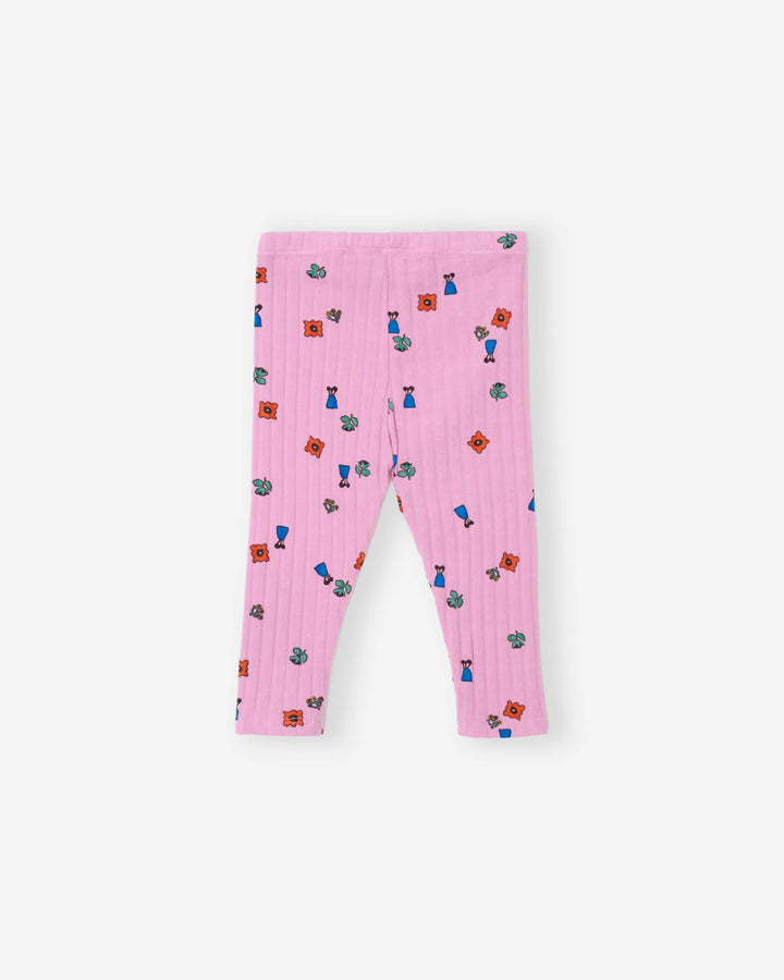 Leggings de bebé con estampado integral Blossom