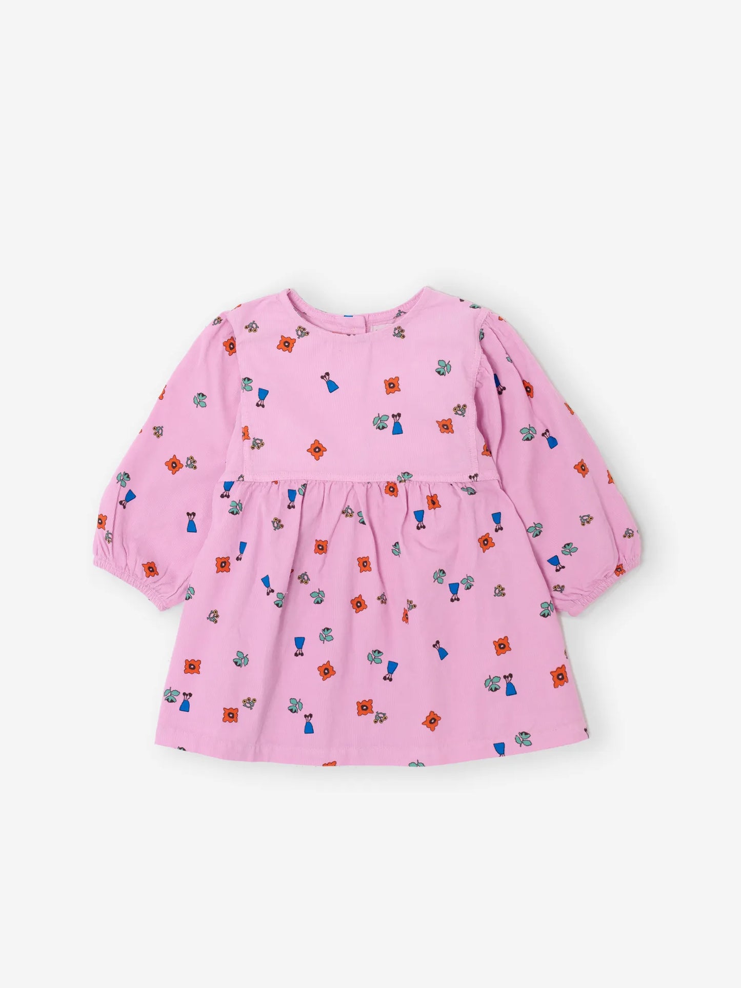Gewebtes Babykleid Blossom Allover