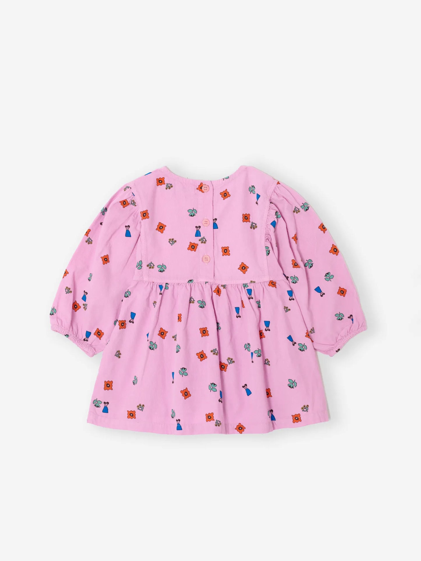 Gewebtes Babykleid Blossom Allover