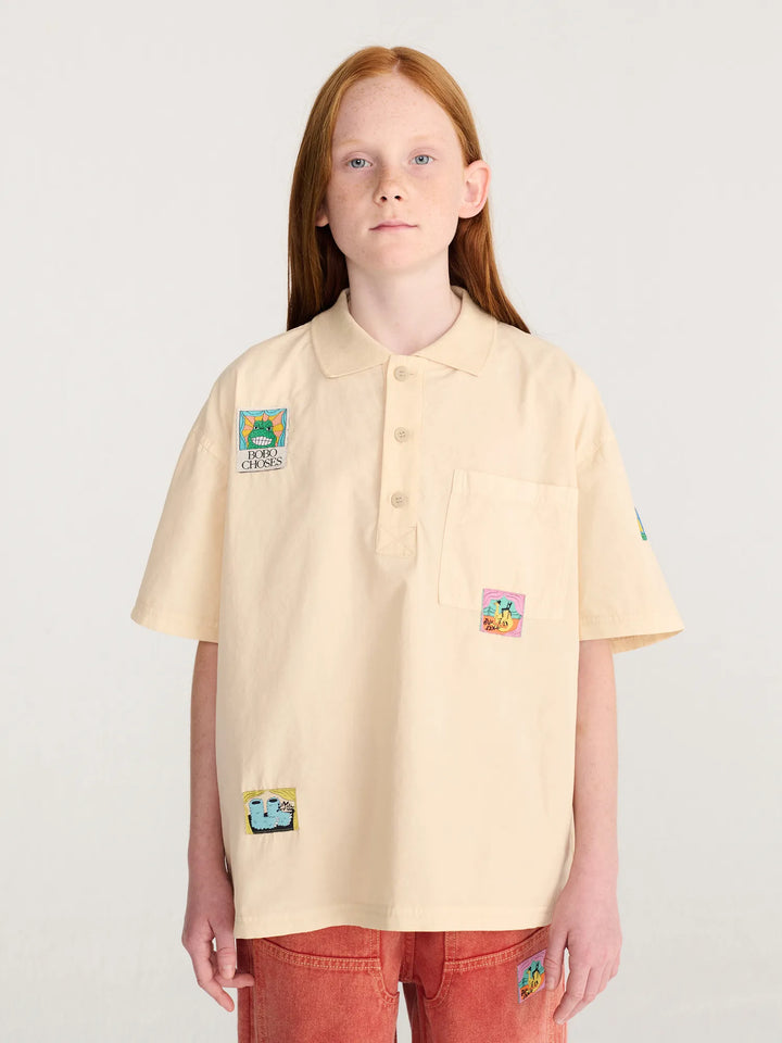 Bobo Labelled boxy shirt