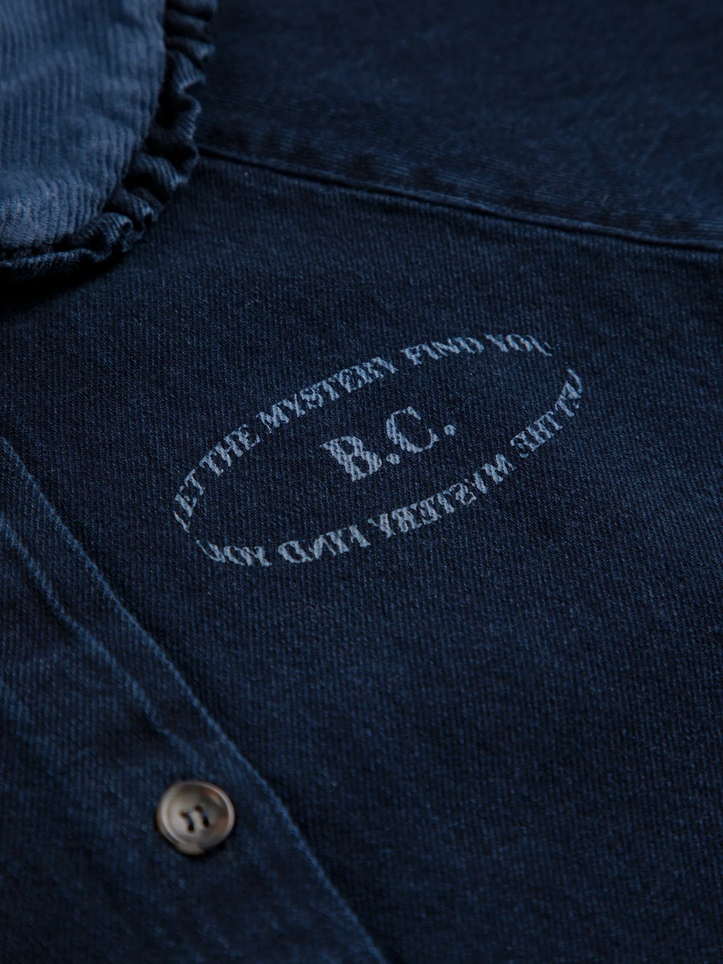 Mystery BC 데님 블라우스