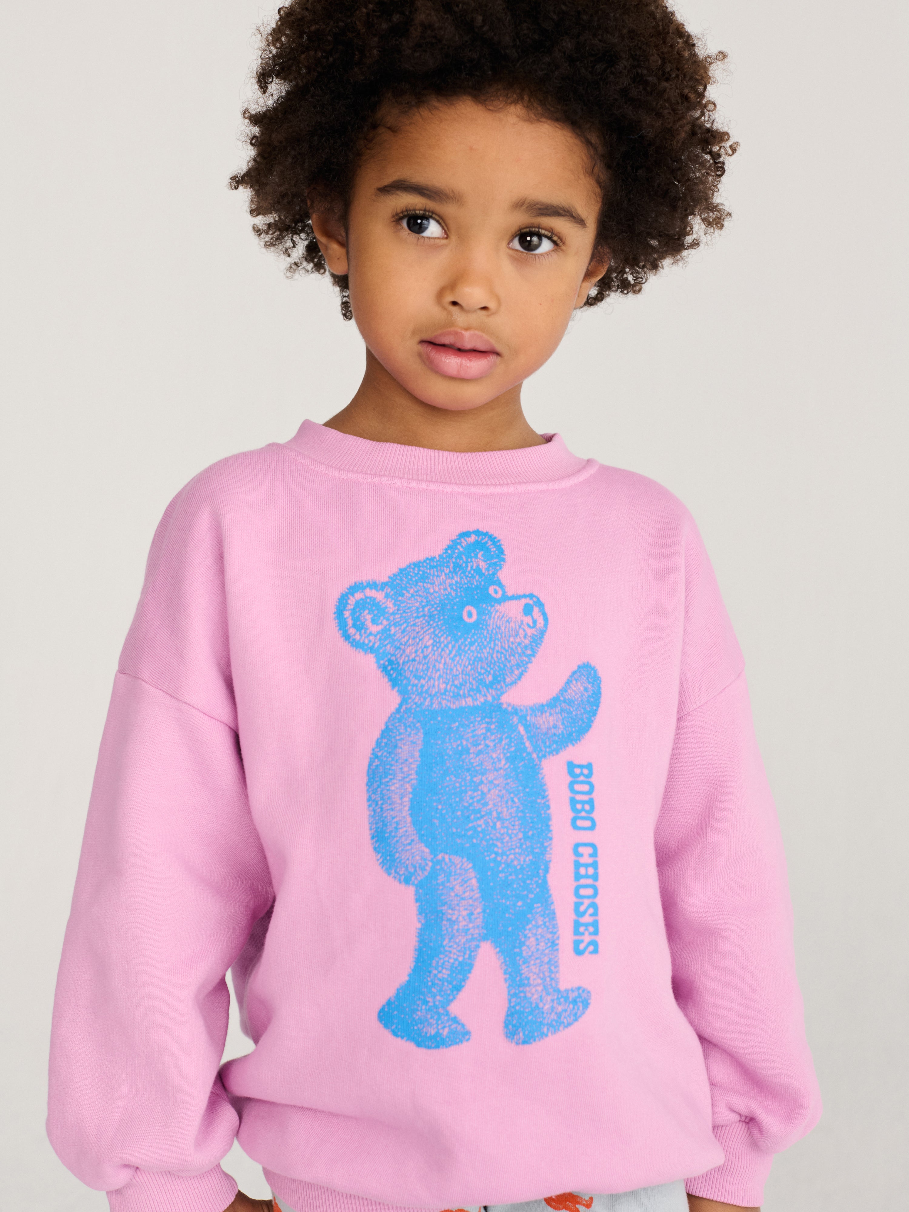 【プリン】BOBO CHOSES カラフルサスペンダー Softpaw Monster sweatshirt | Bobo Choses for Kids