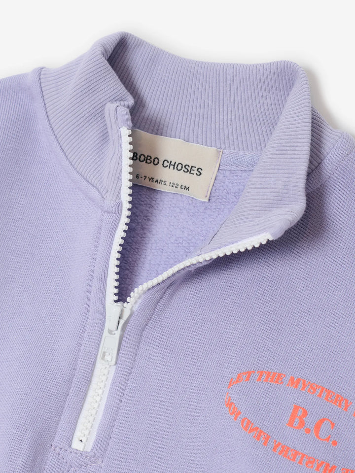 Sweatshirt mit halblangem Reißverschluss Mystery BC