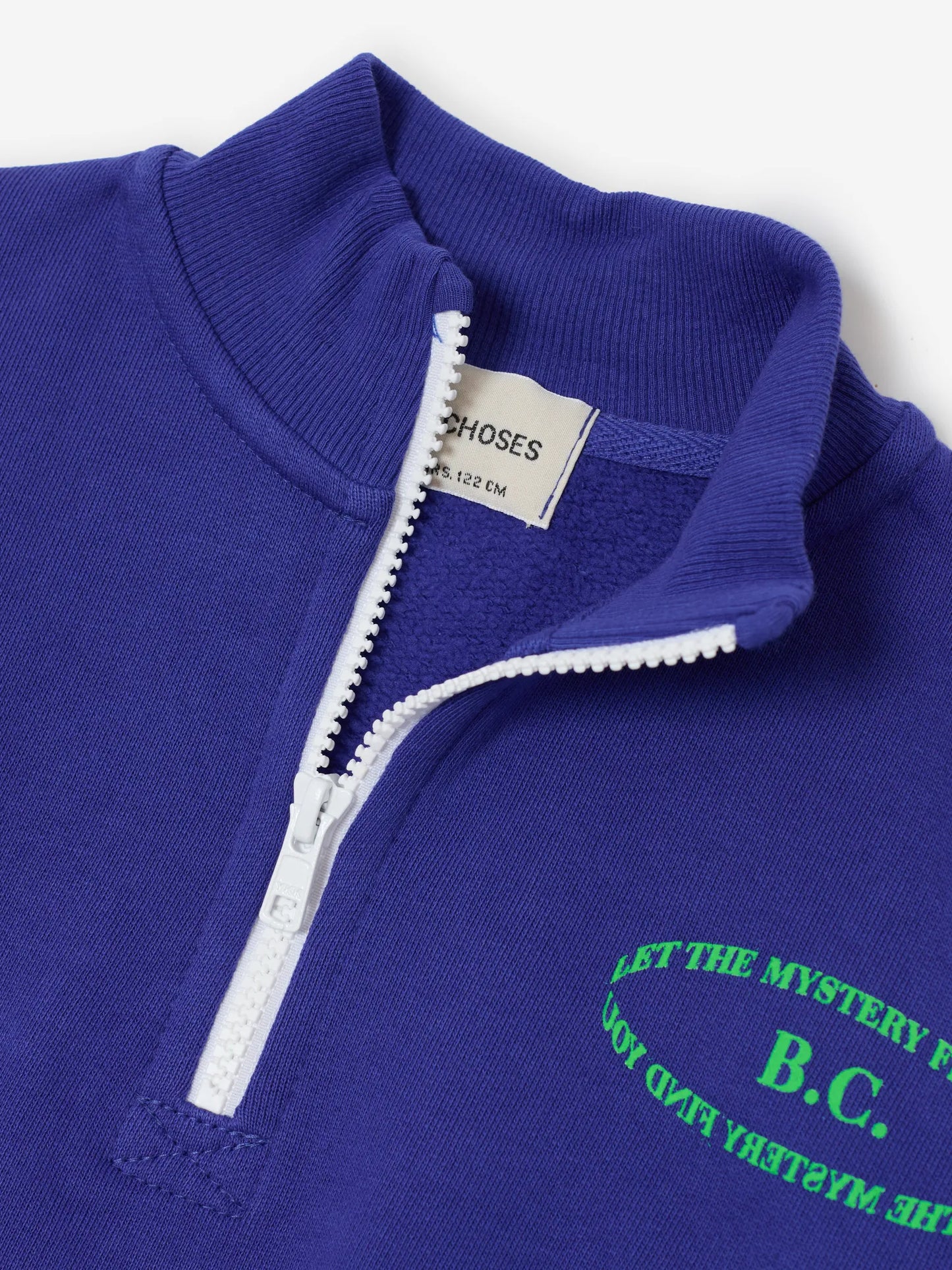 Mystery BC half zipped sweatshirt