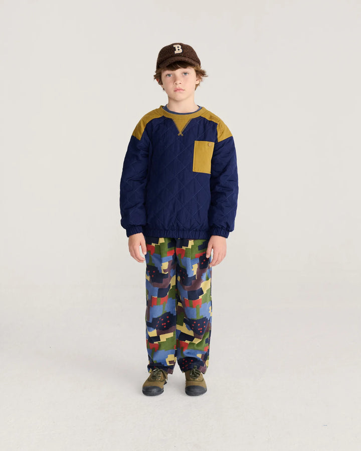 Bobo Choses 퀼팅 스웨트셔츠