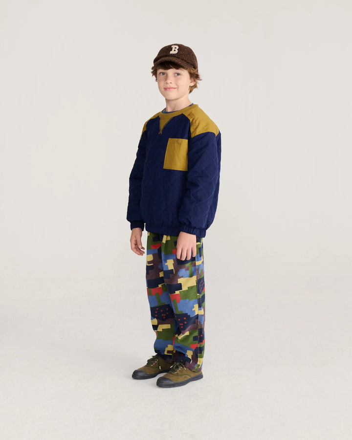Bobo Choses 퀼팅 스웨트셔츠