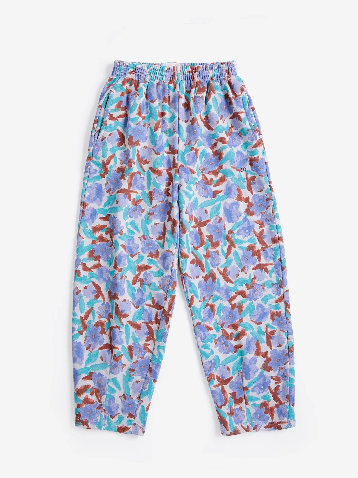 Pantalón jogger de corte cocoon con estampado integral Watercolor