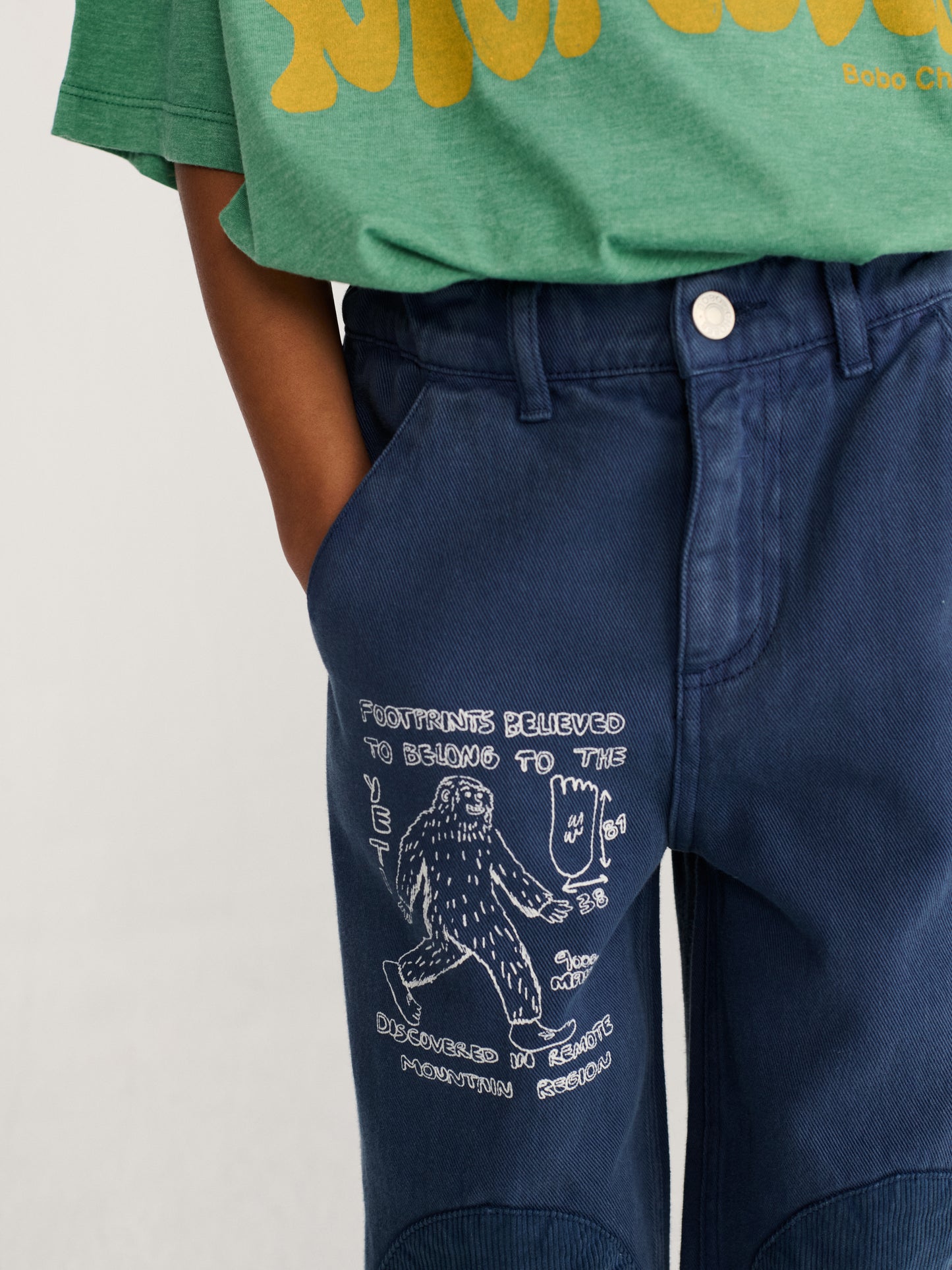 Pantalón de tejido con rodilleras Mr. Footish