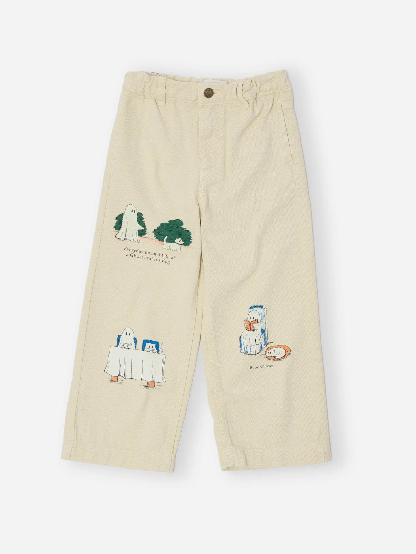 Everyday Ghosts twill pants