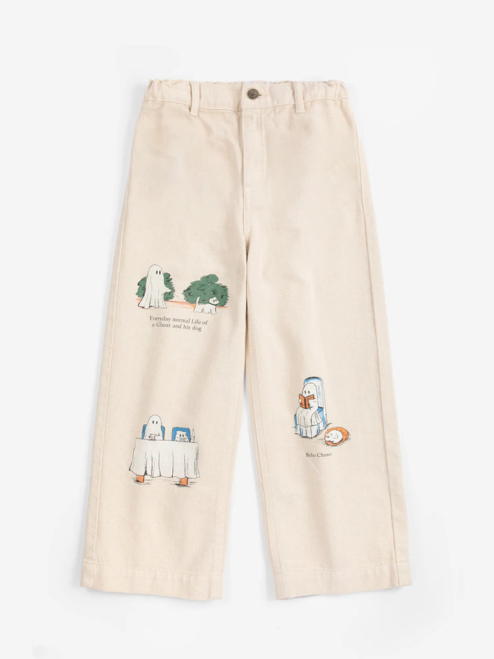 Everyday Ghosts twill pants
