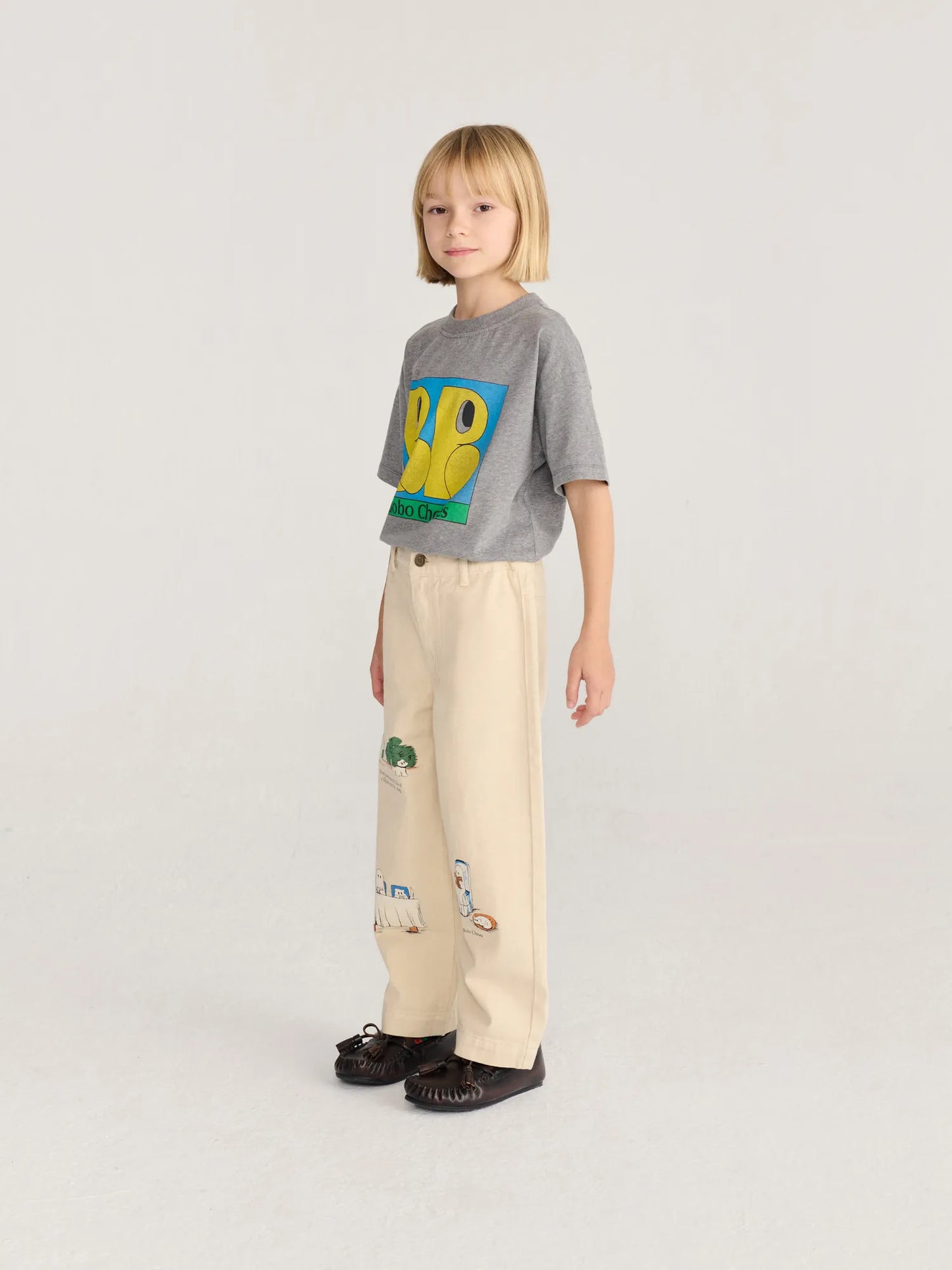 Everyday Ghosts twill pants