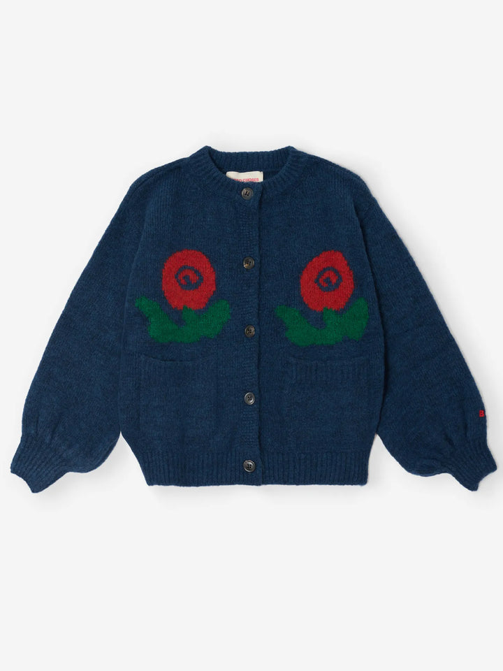 Stamp Bloom 카디건