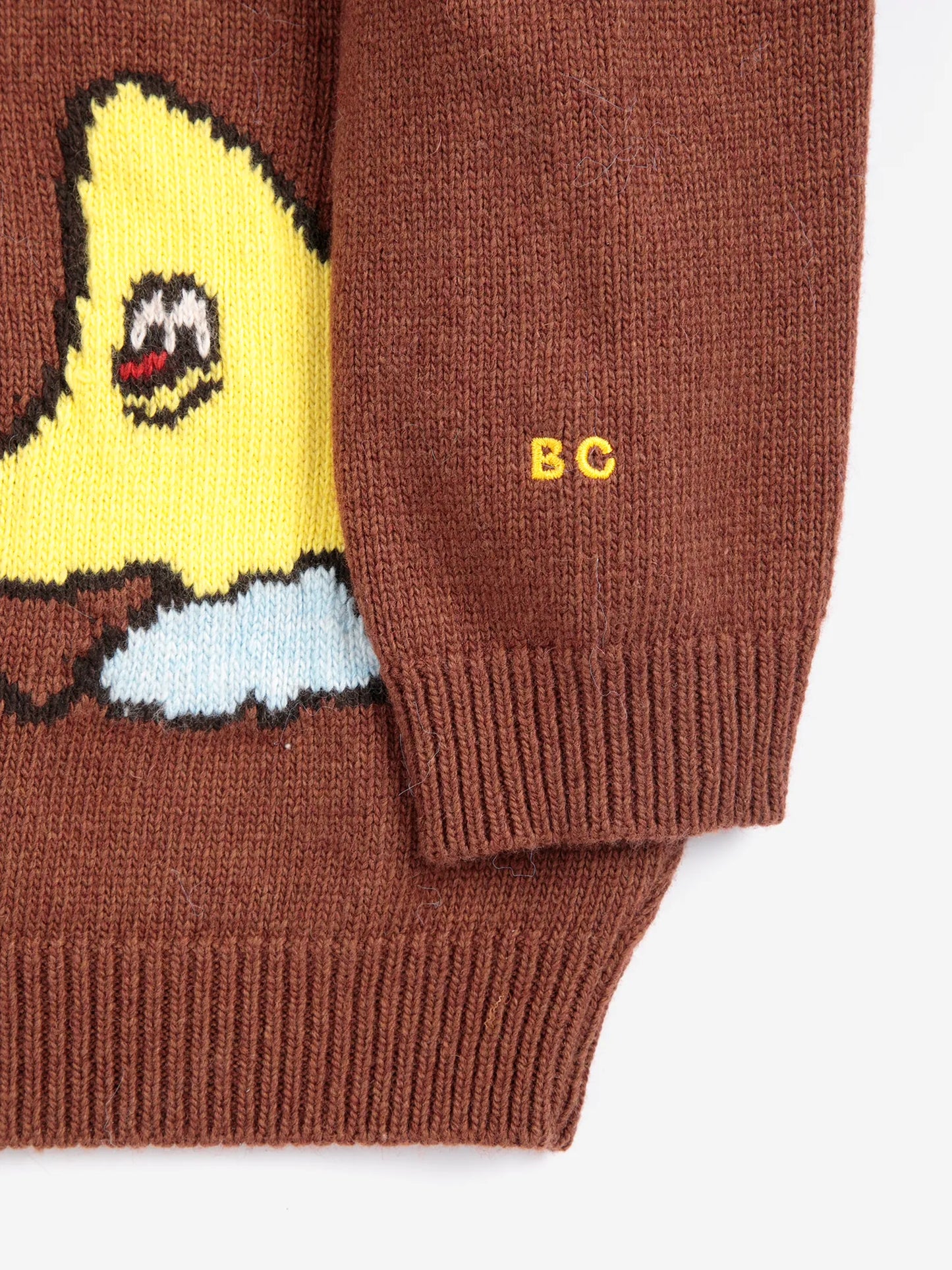 Mush Monster Duo zipped cardigan