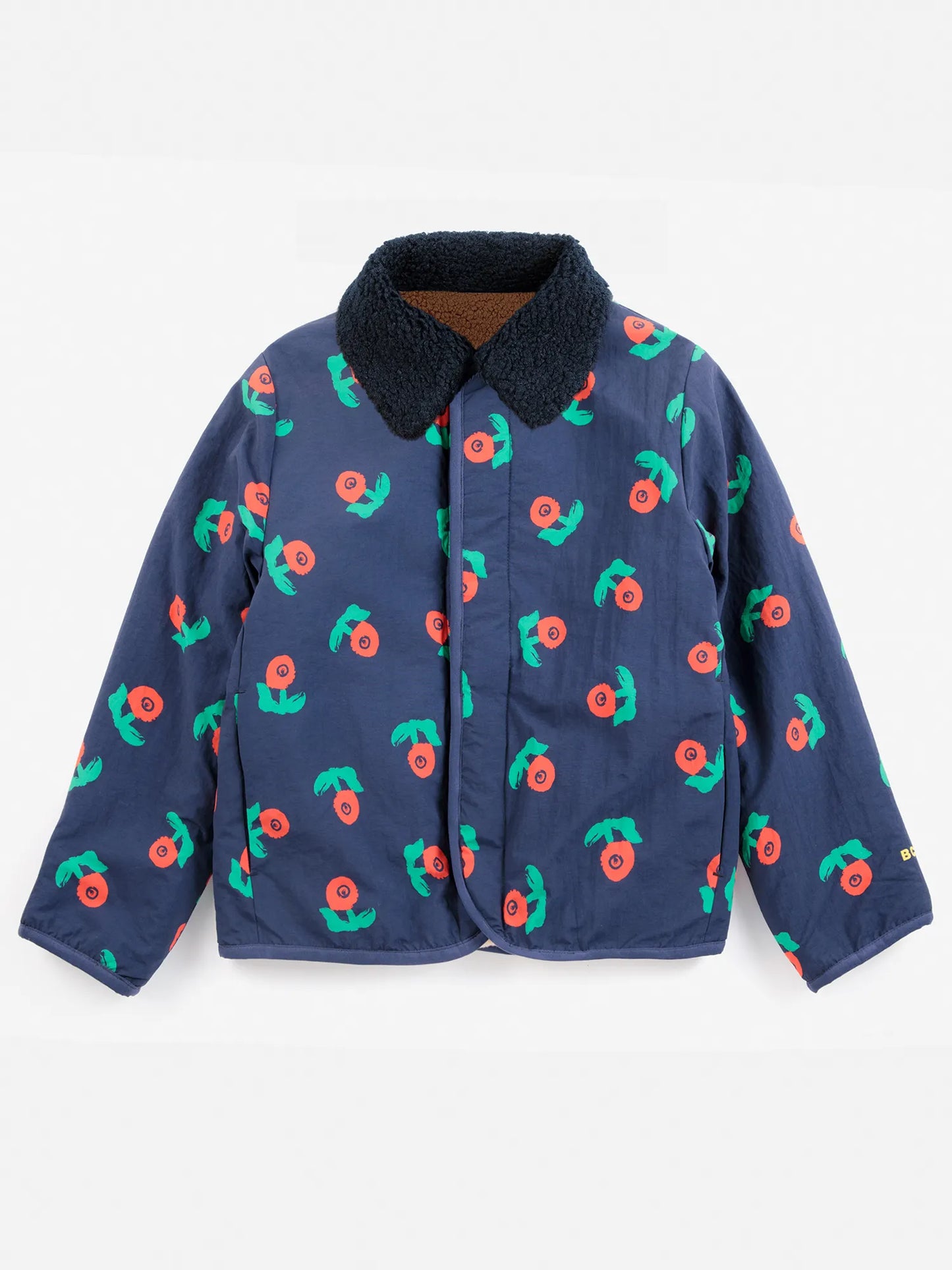 Stamp Bloom all over reversible jacket