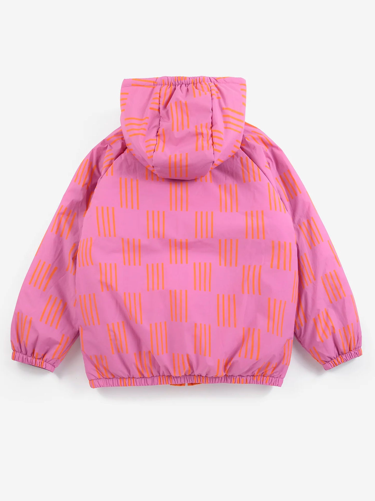Anorac rosa reversible estampat Almost Moiré