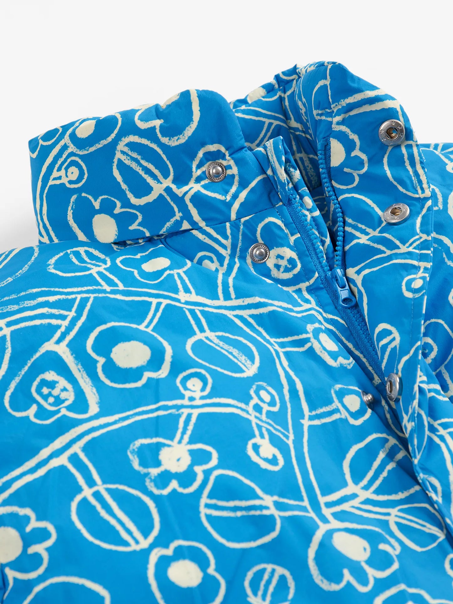 Sketchy Flowers All Over anorak
