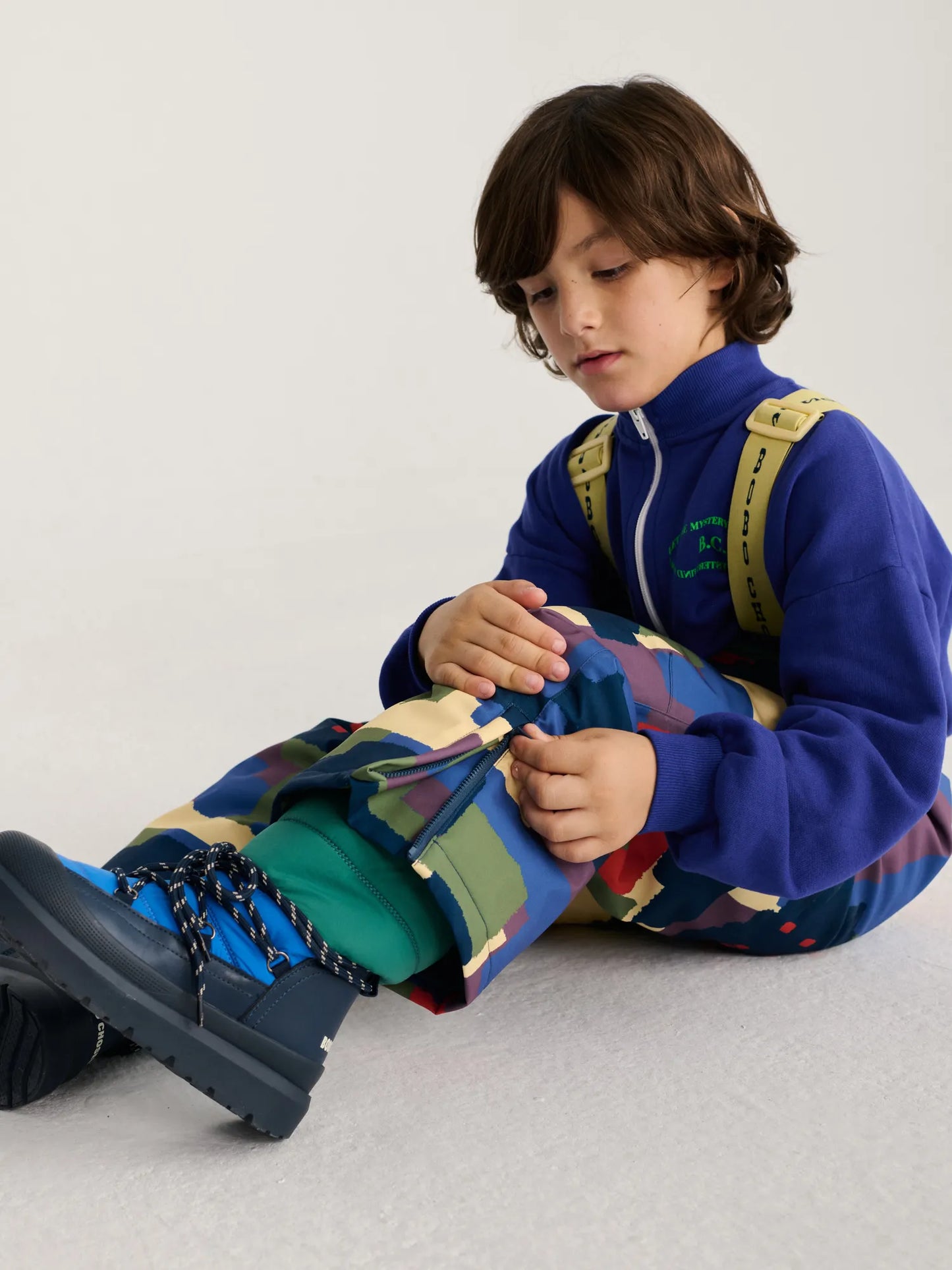 Pantalón de esquí con estampado integral Paint Forest