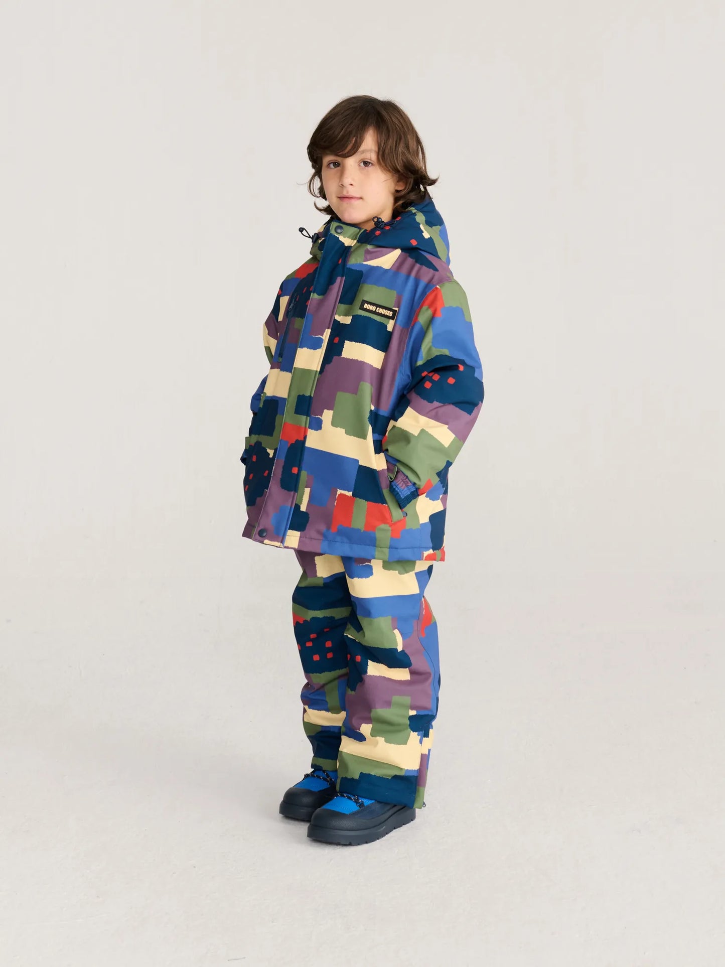 Pantalón de esquí con estampado integral Paint Forest