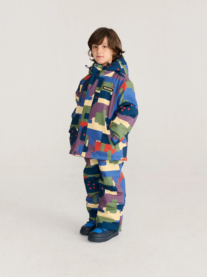 Pantalons d'esquí estampat Paint Forest
