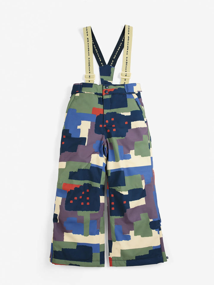 Pantalons d'esquí estampat Paint Forest