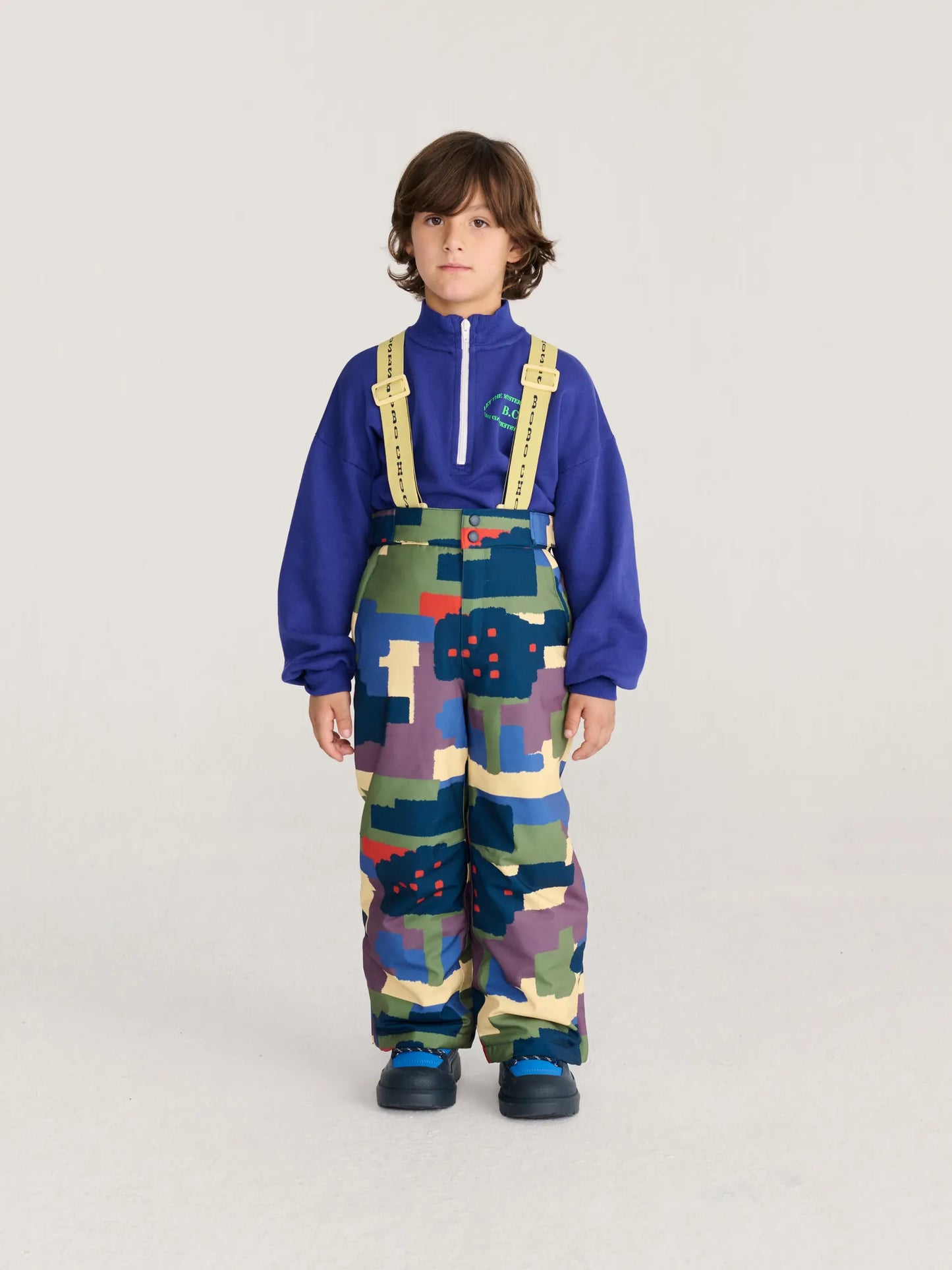 Pantalón de esquí con estampado integral Paint Forest