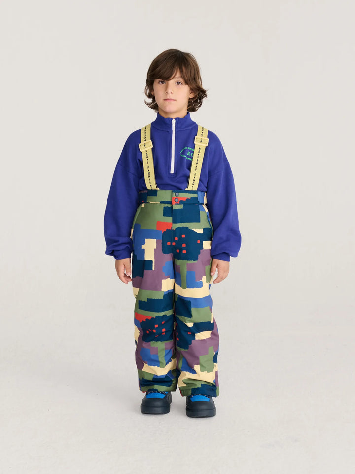 Pantalons d'esquí estampat Paint Forest