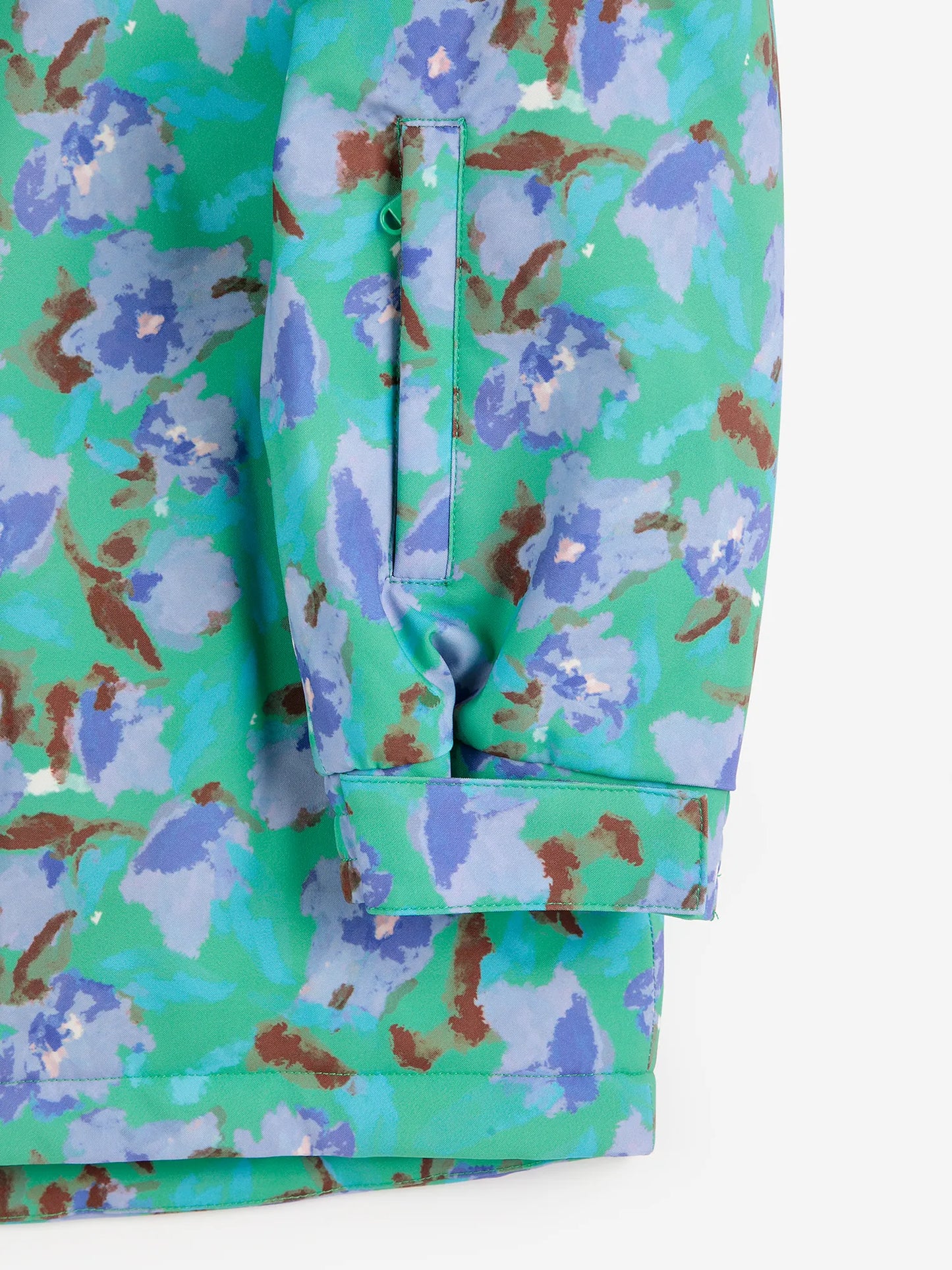 Watercolor all over ski anorak