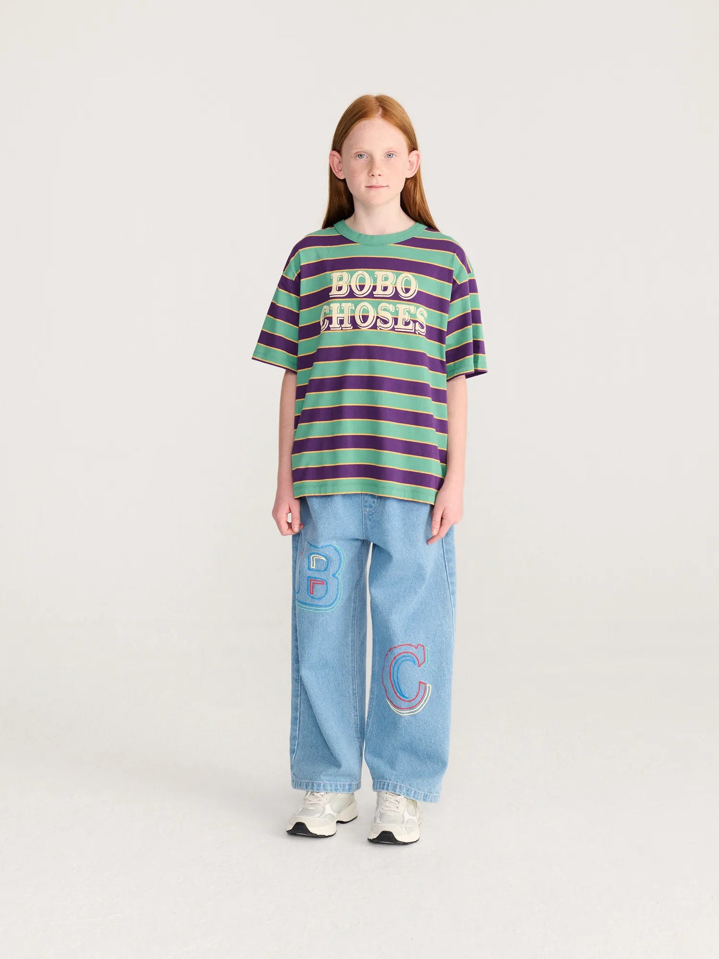 Bobo Choses Embossed 반소매 티셔츠