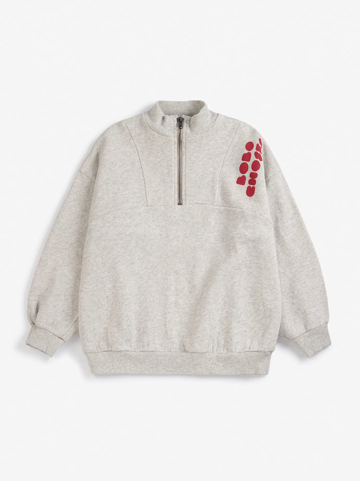 Bobo Choses Bolder half zipped sweatshirt