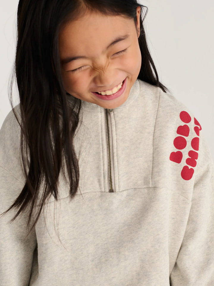 Bobo Choses Bolder half zipped sweatshirt