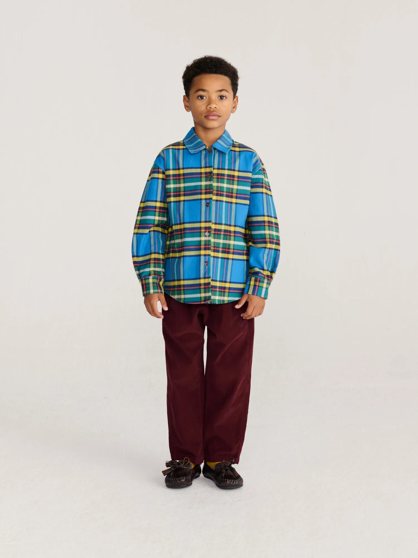 Tartan all over shirt