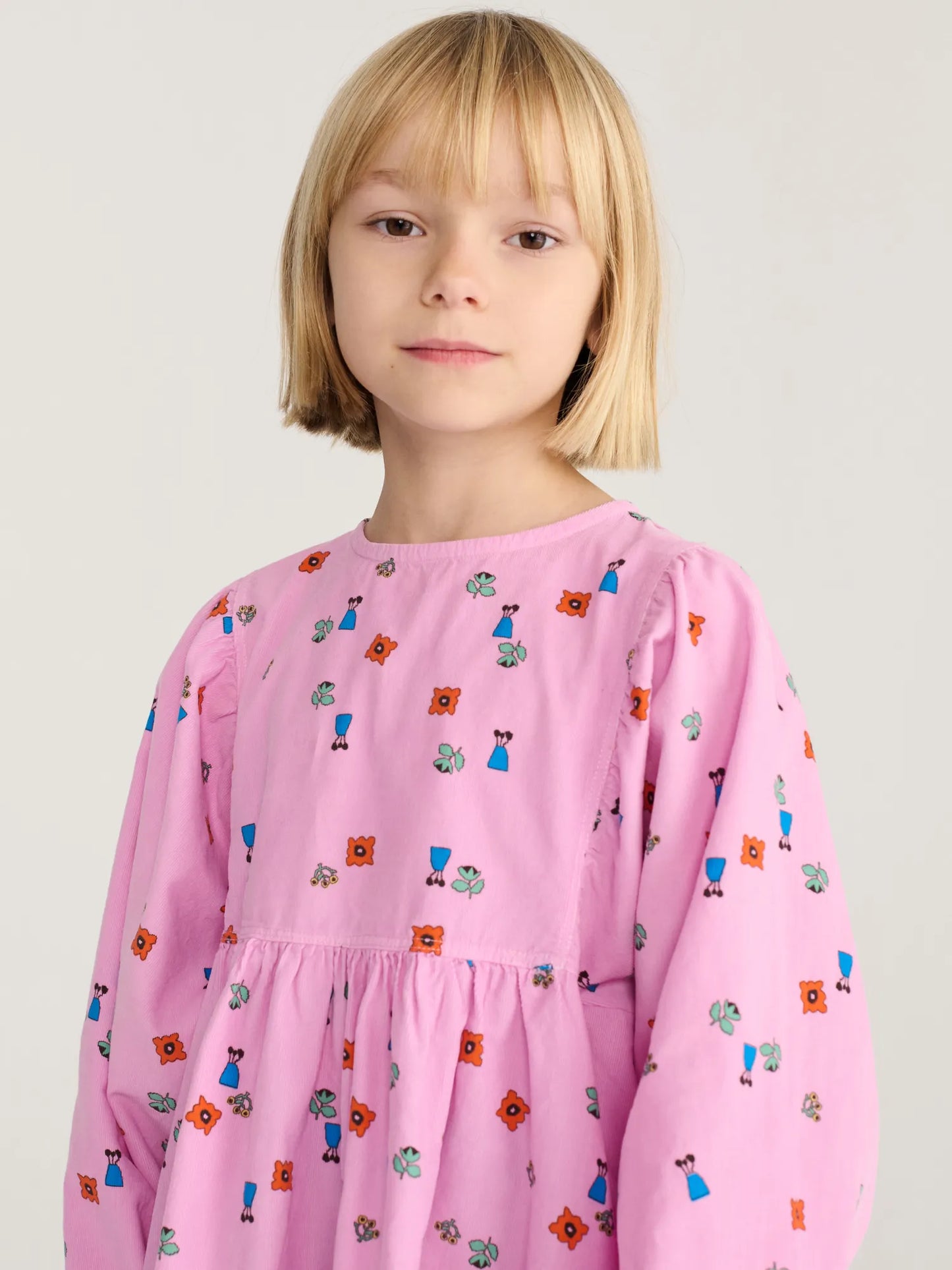 Blossom all over woven dress