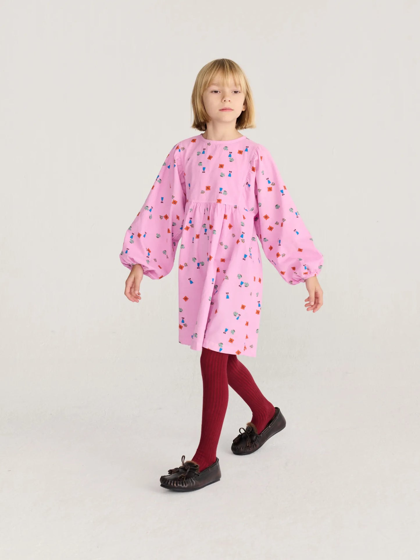 Blossom all over woven dress