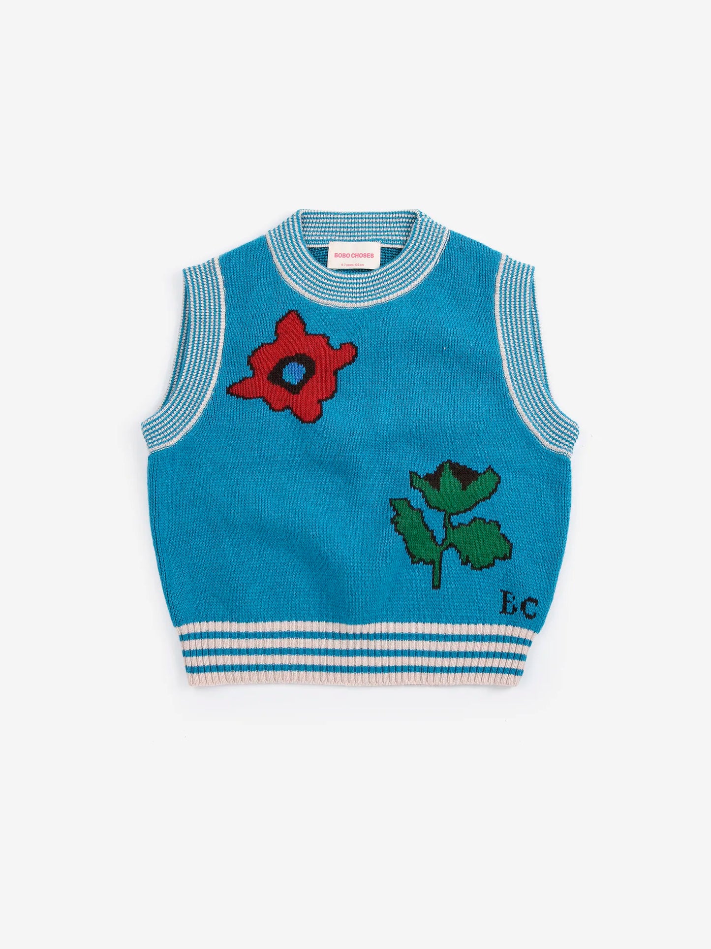 Blossom knitted vest