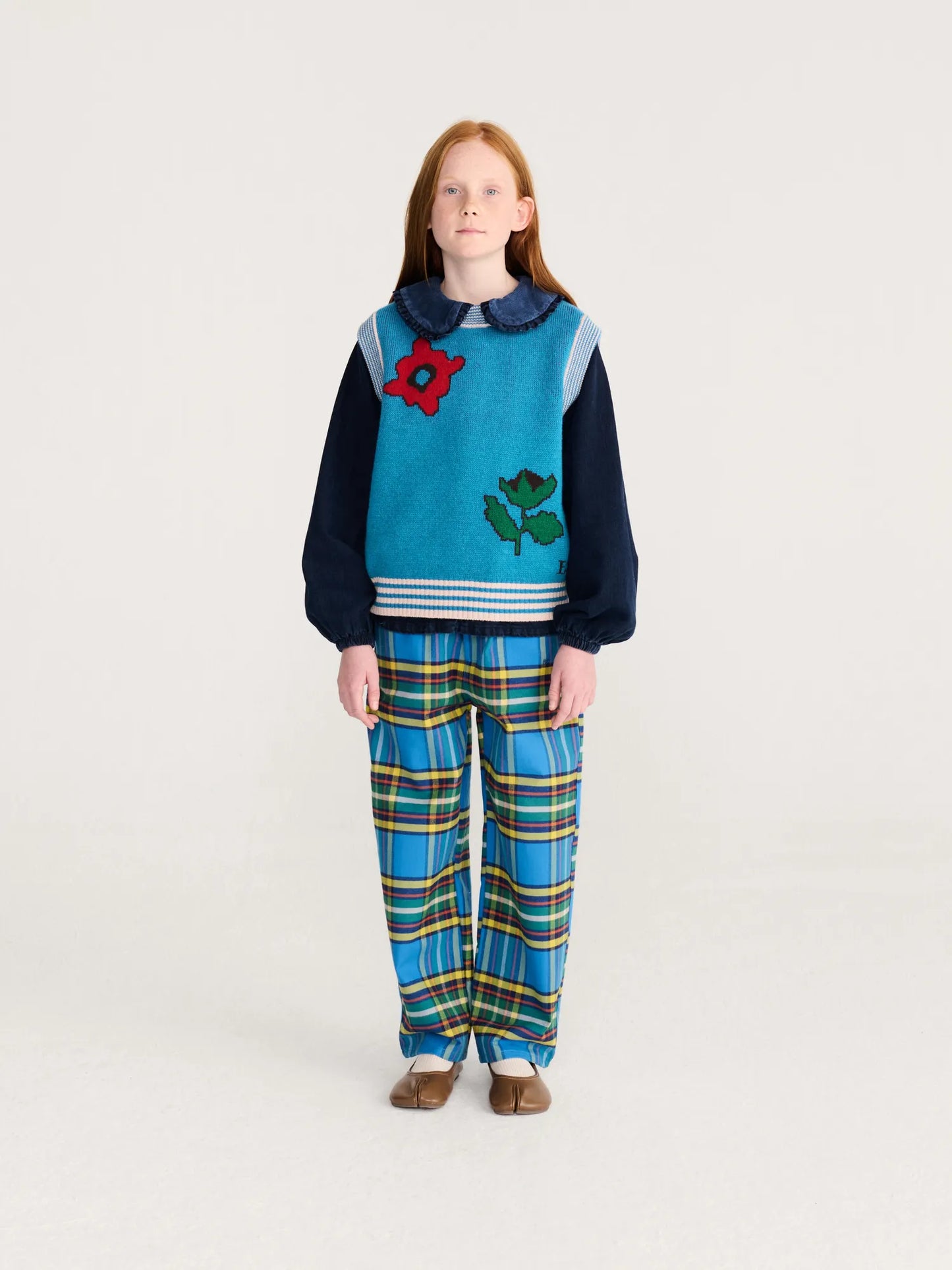 Blossom knitted vest