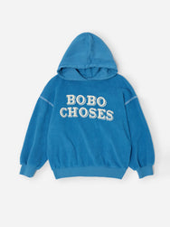 View product Bobo Choses Embossed 파란색 후디